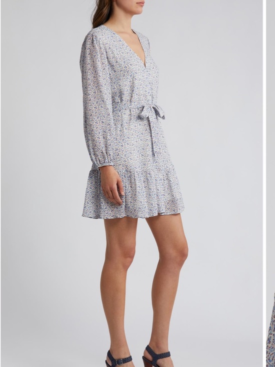 PAIGE Dresses & Skirts - Paige Marlyn Dress Size 8 - white/french blue multi
